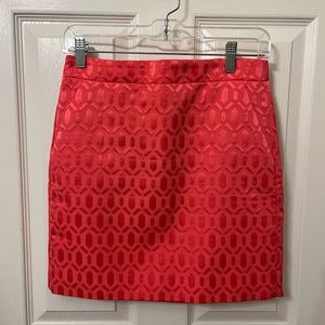 Pink J. Crew skirt
